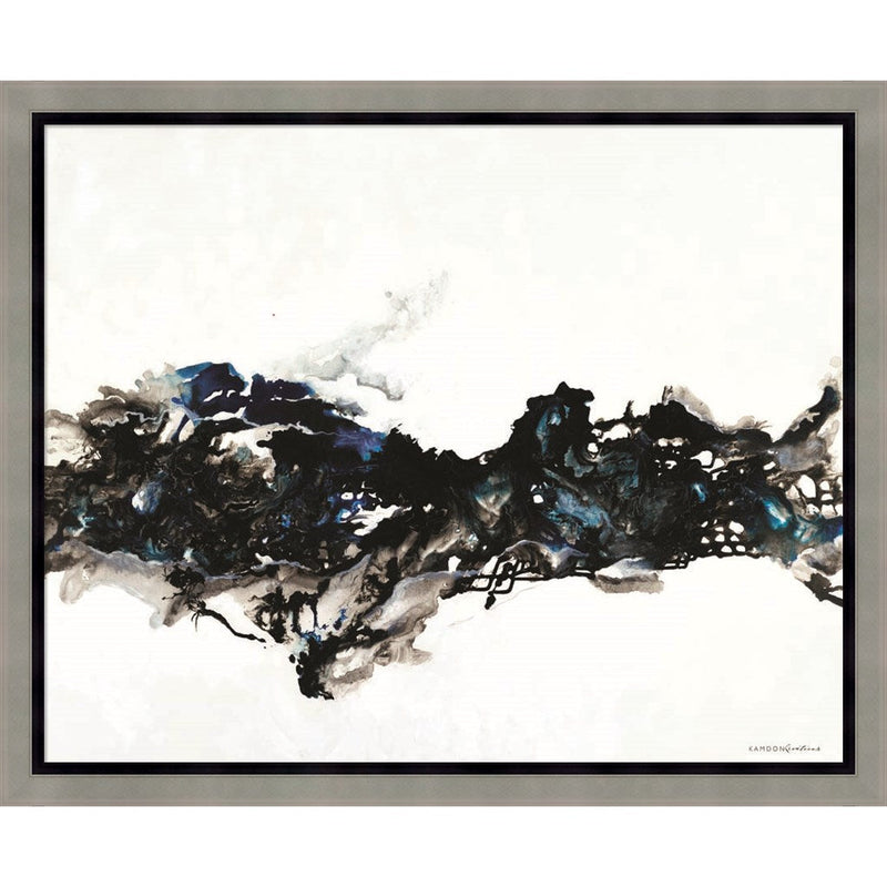 Beautiful Chaos from Above by Kamdon Kreations, Framed Art