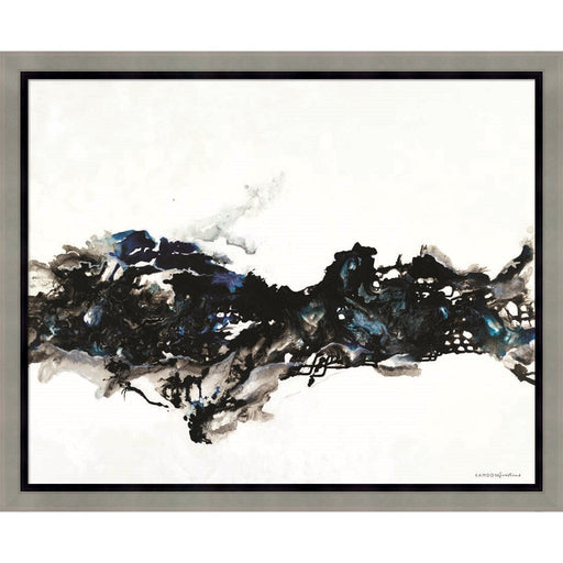 Beautiful Chaos from Above by Kamdon Kreations, Framed Art