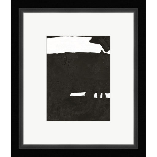 Black & White Abstract 2 by Kamdon Kreations, Framed Art