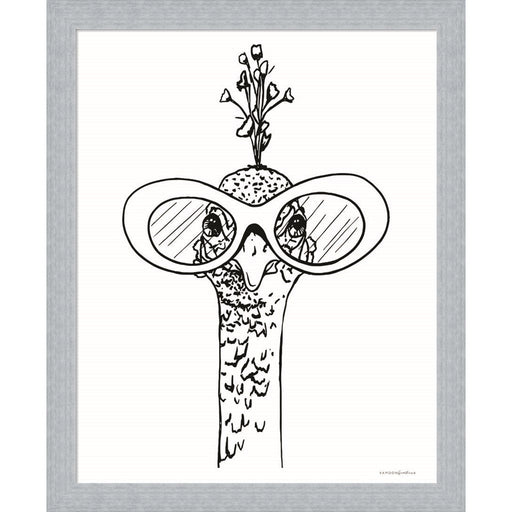 A Little Peacocky I by Kamdon Kreations, Framed Art