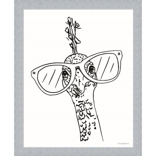 A Little Peacocky II by Kamdon Kreations, Framed Art