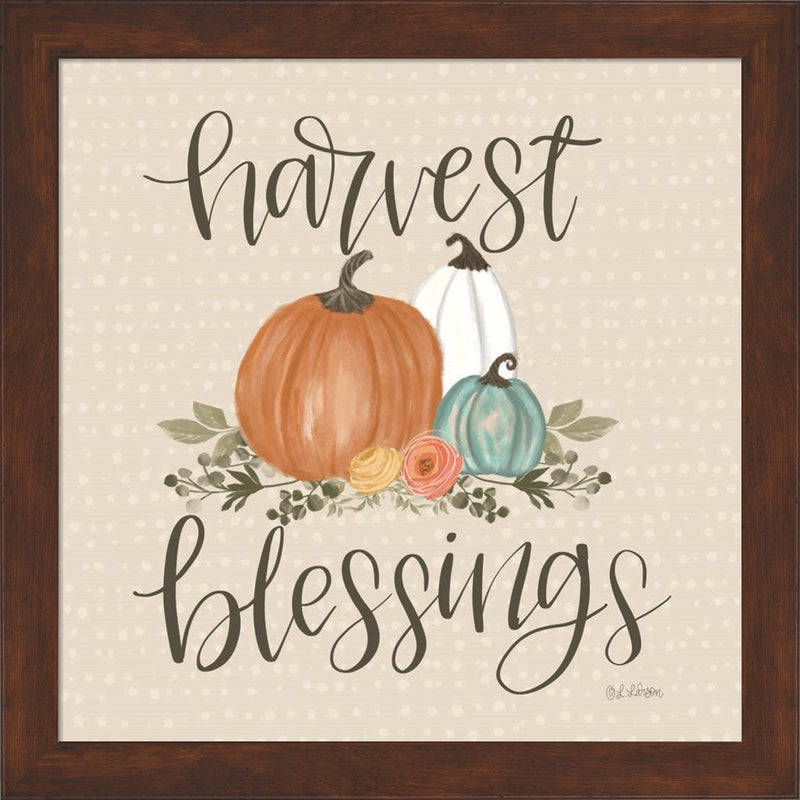 Harvest Blessings by Lisa Larson, Framed Art
