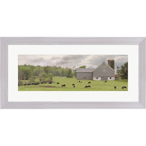 Grazing Away by Lori Deiter, Framed Art