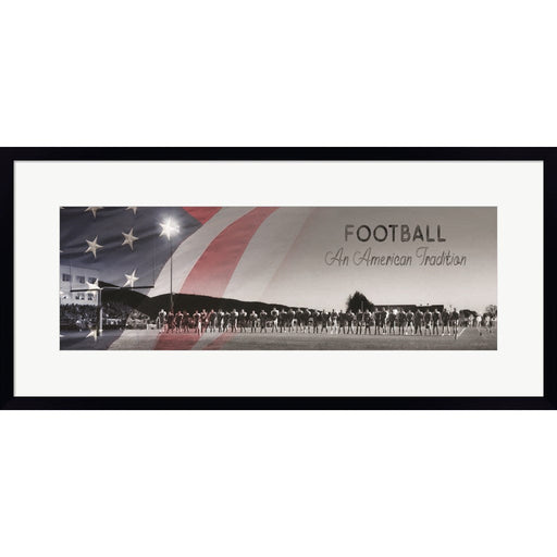 Football - An American Tradition by Lori Deiter, Framed Art