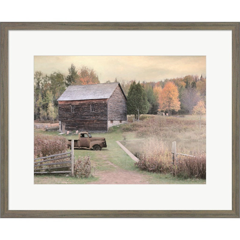 Fall on the Farm I by Lori Deiter, Framed Art