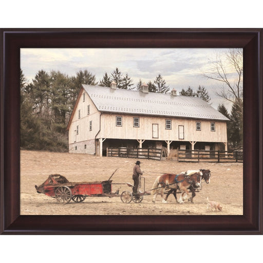 Winter Fertilizing by Lori Deiter, Framed Art