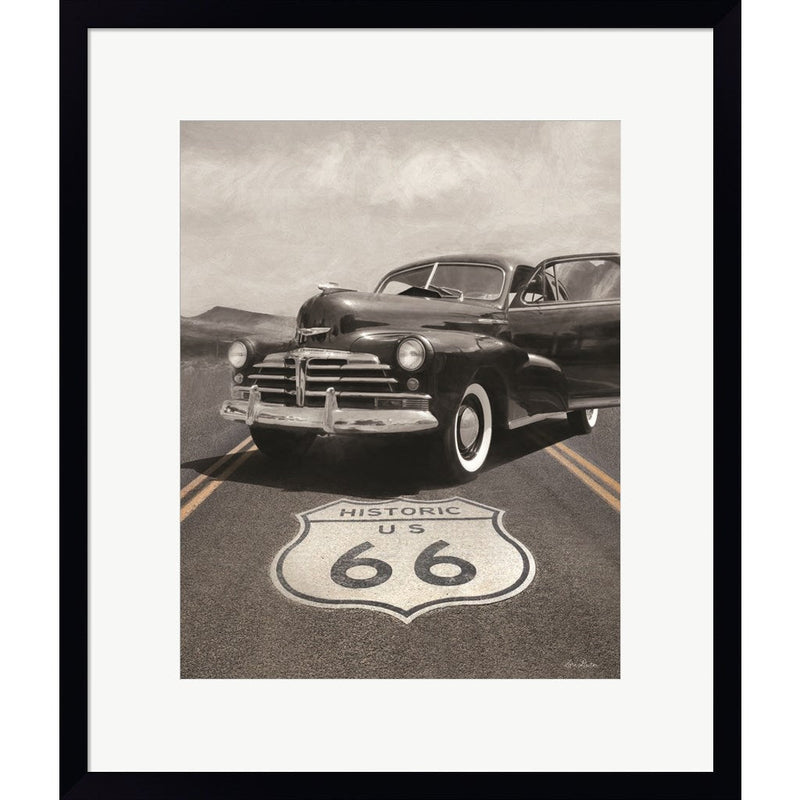 Historic Route 66 by Lori Deiter, Framed Art