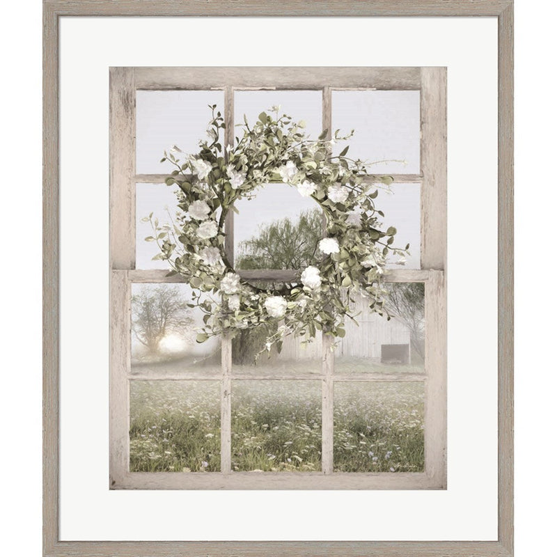 Spring Farm View by Lori Deiter, Framed Art