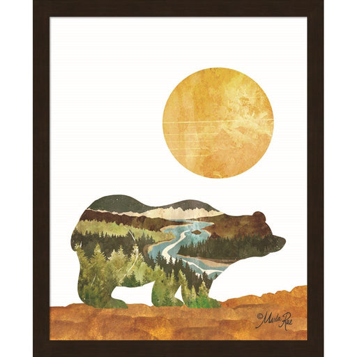 Forest Bear by Marla Rae, Framed Art