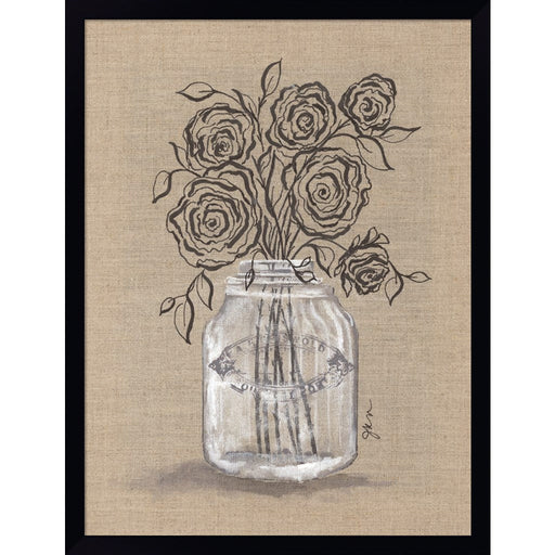 Sketchy Floral 2 by Julie Norkus, Framed Art