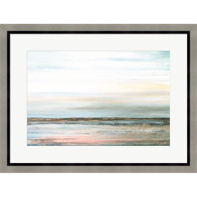 Soft Seas by Stellar Design Studio, Framed Art