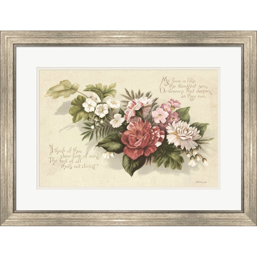 My Love is Like the Steadfast Sun by Stellar Design Studio, Framed Art