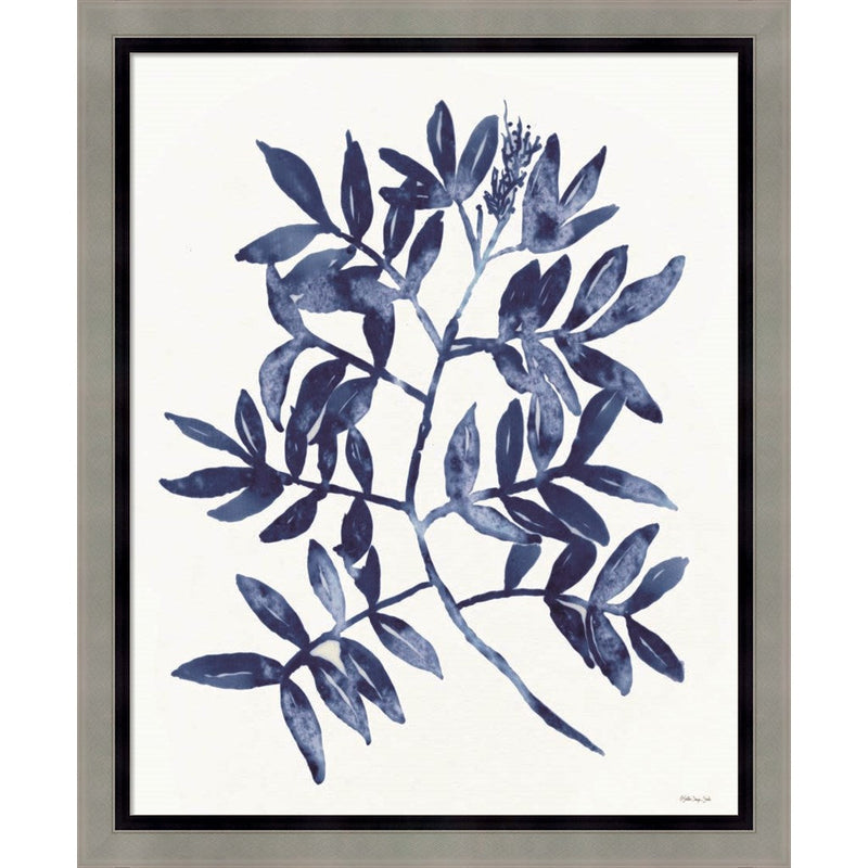 Nature in Indigo 2 by Stellar Design Studio, Framed Art