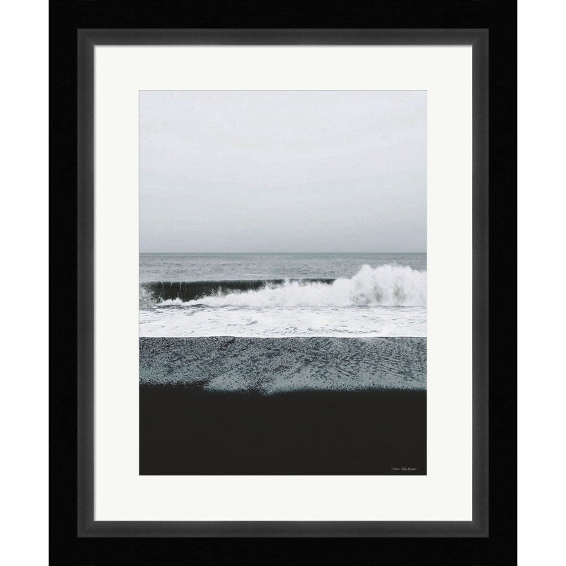 Black Beach by Seven Trees Design, Framed Art