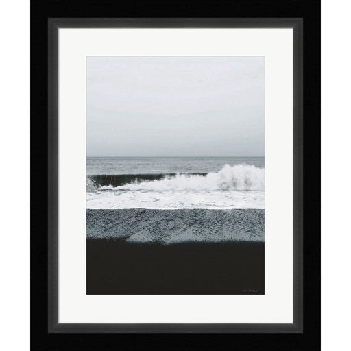 Black Beach by Seven Trees Design, Framed Art