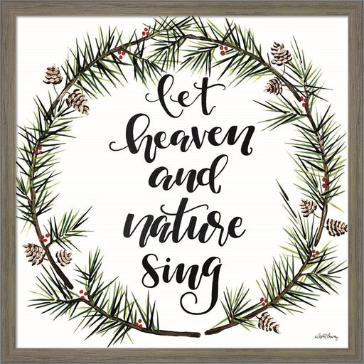 Let Heaven and Nature Sing by April Chavez, Framed Art