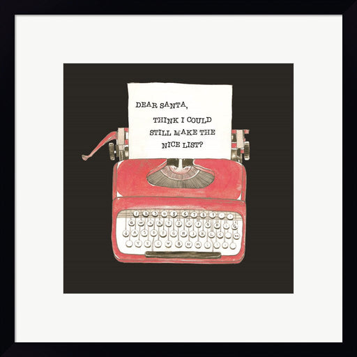 Dear Santa by Dogwood Portfolio, Framed Art