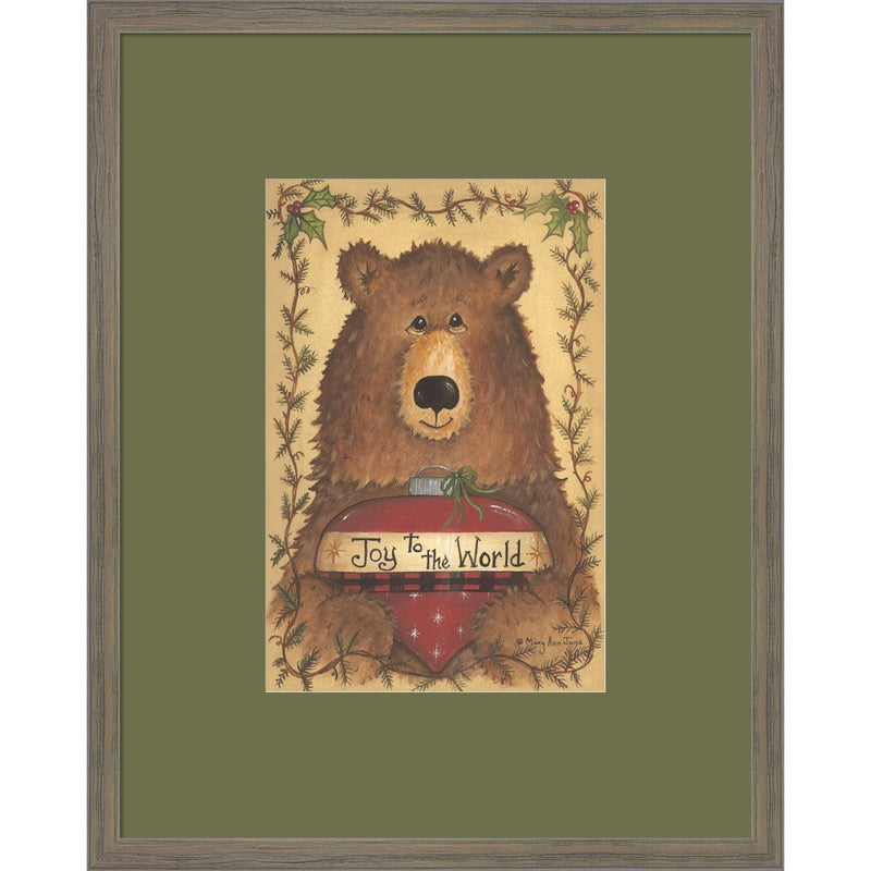 Joy to the World? by Mary Ann June, Framed Art