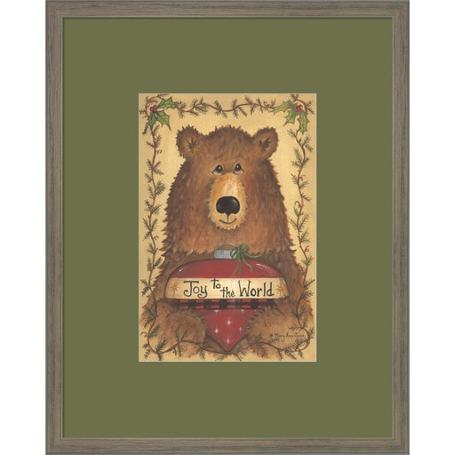 Joy to the World? by Mary Ann June, Framed Art