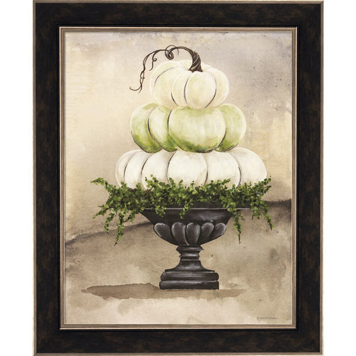 Triple Pumpkin Urn by Julie Norkus, Framed Art