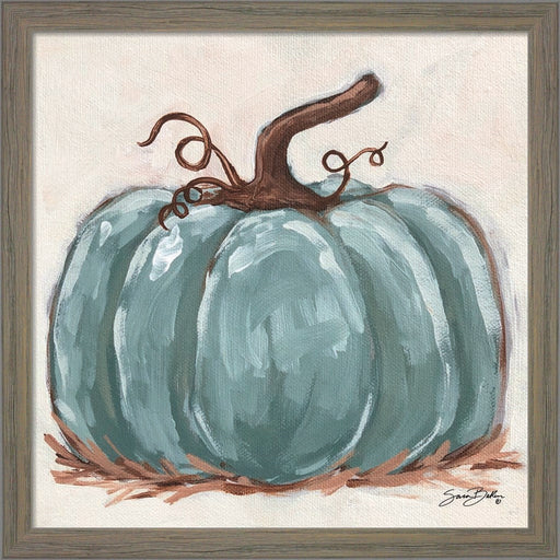 Pumpkin Close-Up III by Sara Baker, Framed Art