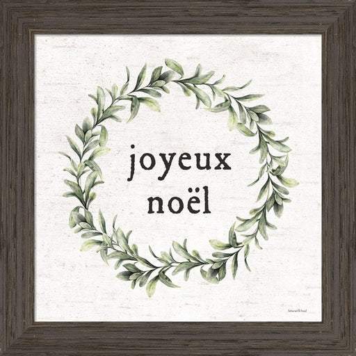 Joyeux Noel by Lettered & Lined, Framed Art