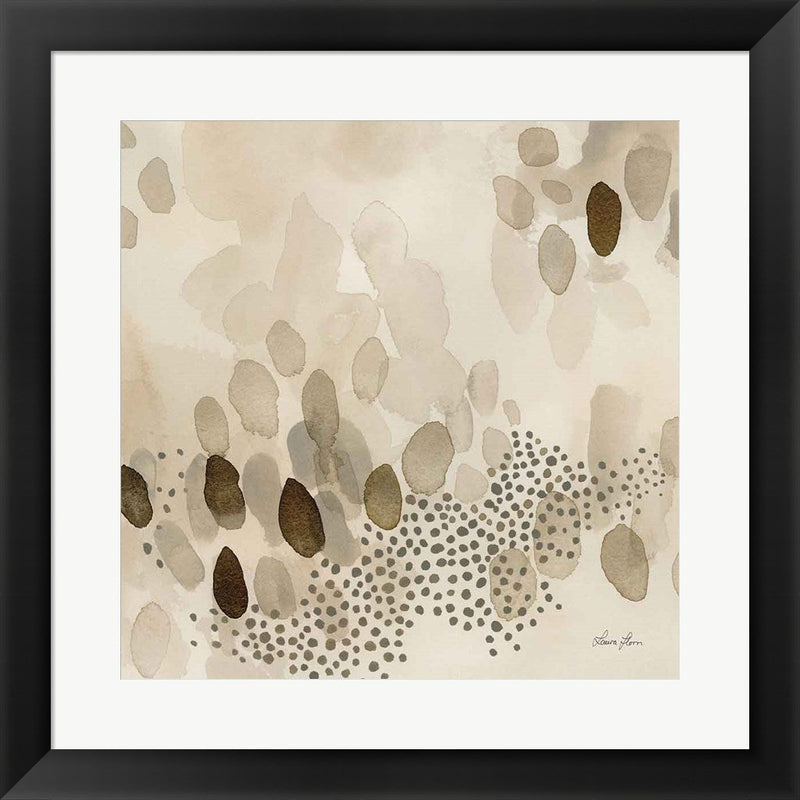 Natural Abstract II Crop II by Laura Horn, Framed Art