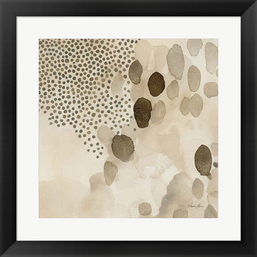 Natural Abstract II Crop I by Laura Horn, Framed Art