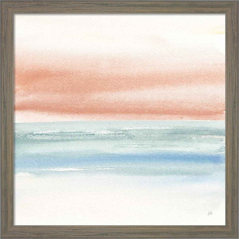 Terracotta Fog II by Chris Paschke, Framed Art