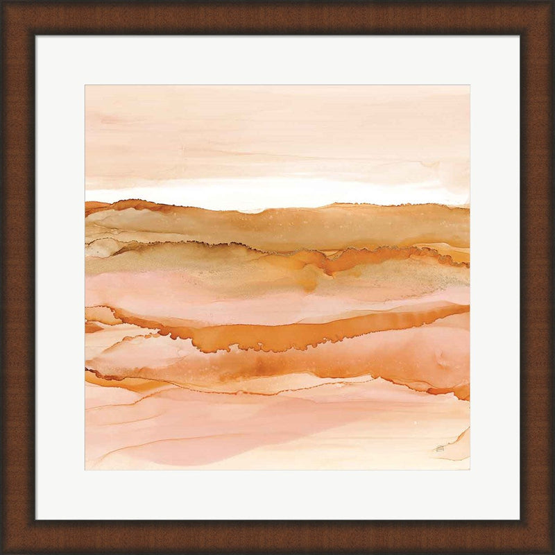 Desertscape I Oasis by Chris Paschke, Framed Art