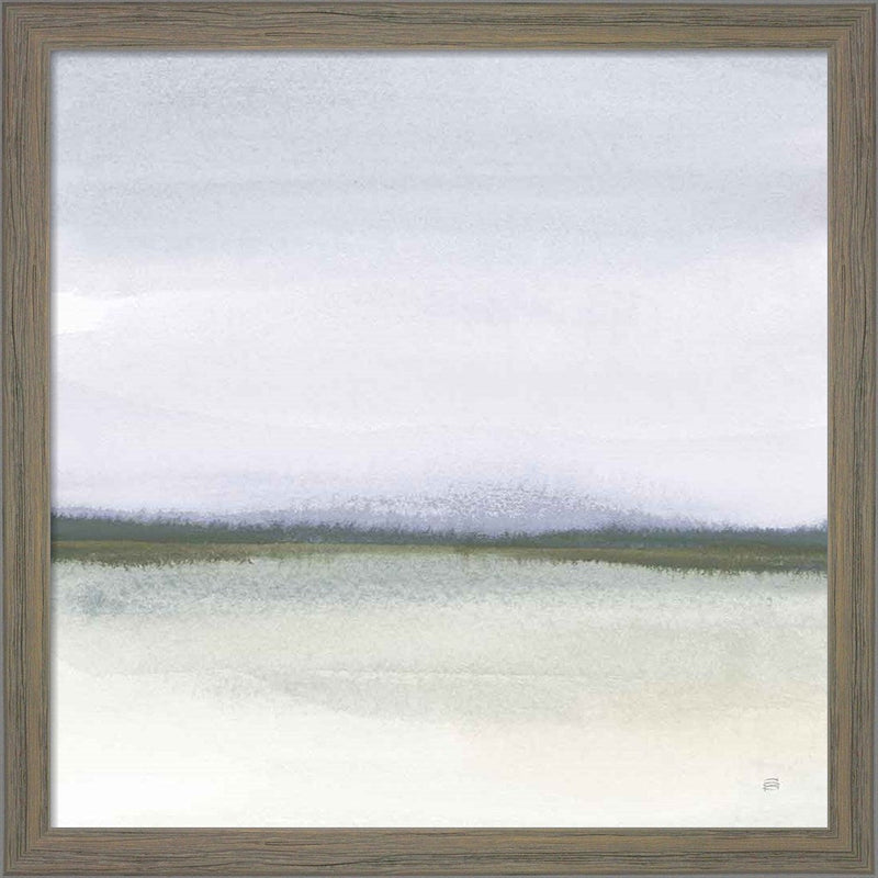 Cool Flatland II by Chris Paschke, Framed Art