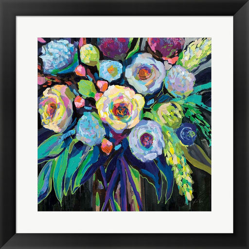 Nighttime Dark by Jeanette Vertentes, Framed Art
