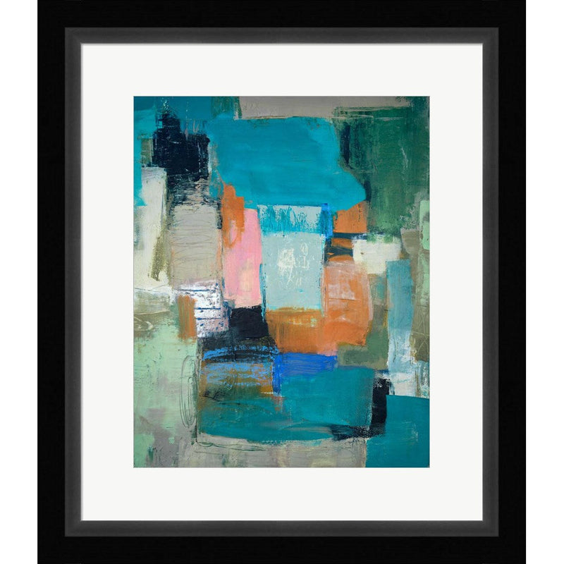 Andiamo aTorretta by Brigitte Balbinot, Framed Art