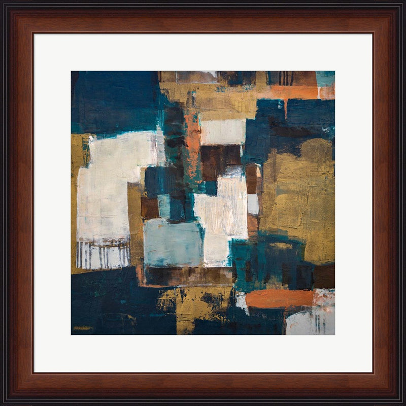 Promenade a Sienne by Brigitte Balbinot, Framed Art