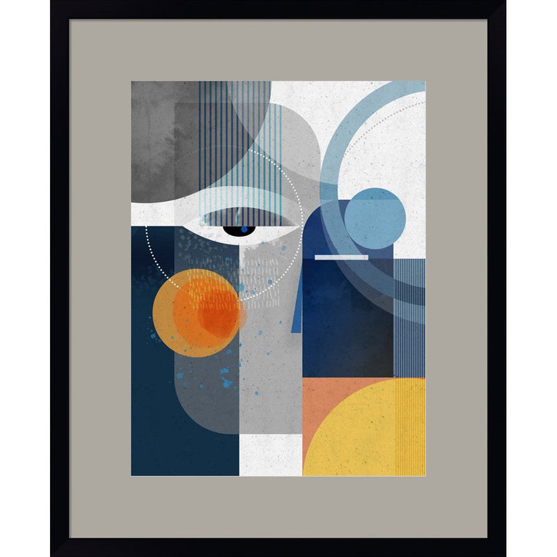 Obsidian by Ishita Banerjee, Framed Art