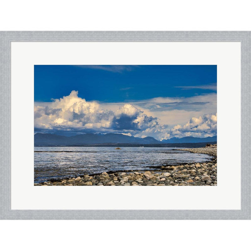View From The Beach by Chuck Burdick, Framed Art