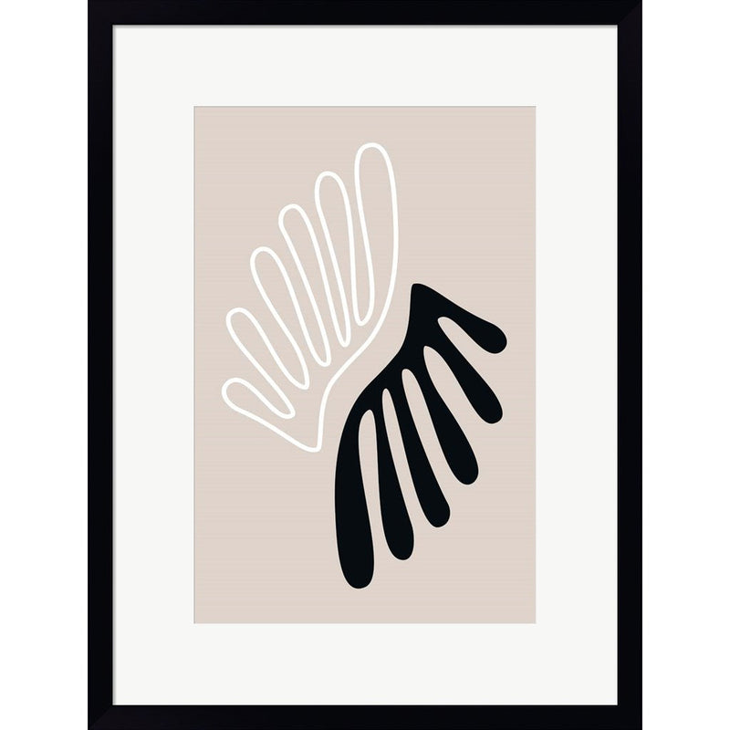 The Leaf 1 by Design Fabrikken, Framed Art