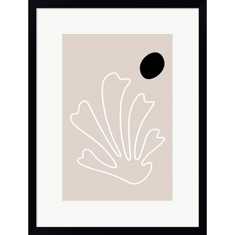The Leaf 2 by Design Fabrikken, Framed Art