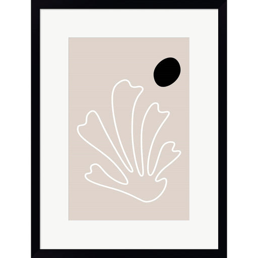 The Leaf 2 by Design Fabrikken, Framed Art