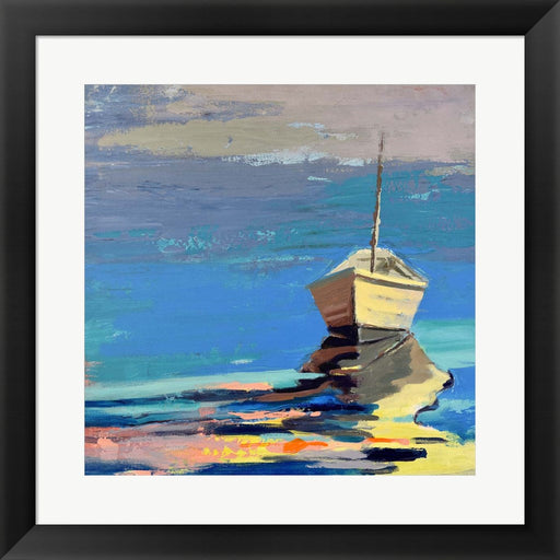 Blue Bay by Beth A. Forst, Framed Art