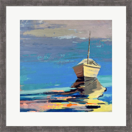 Blue Bay by Beth A. Forst, Framed Art