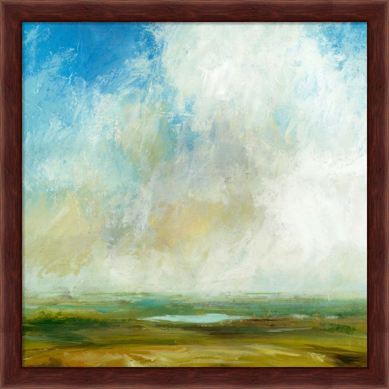 Rolling Hills by Suzanne Nicoll, Framed Art