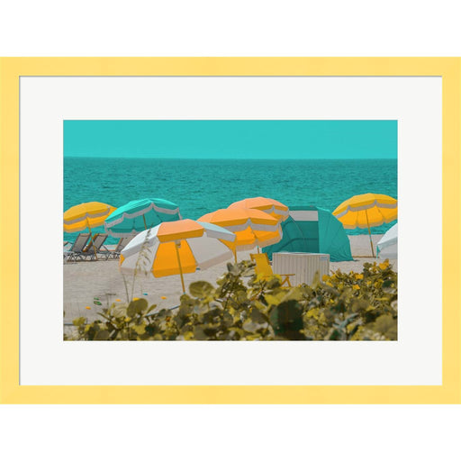 Umbrellas No. 1 by Carlos Vargas, Framed Art