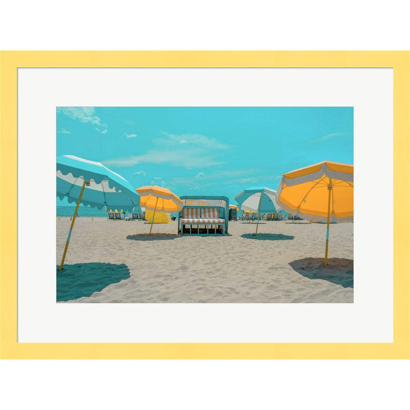 Umbrellas No. 2 by Carlos Vargas, Framed Art