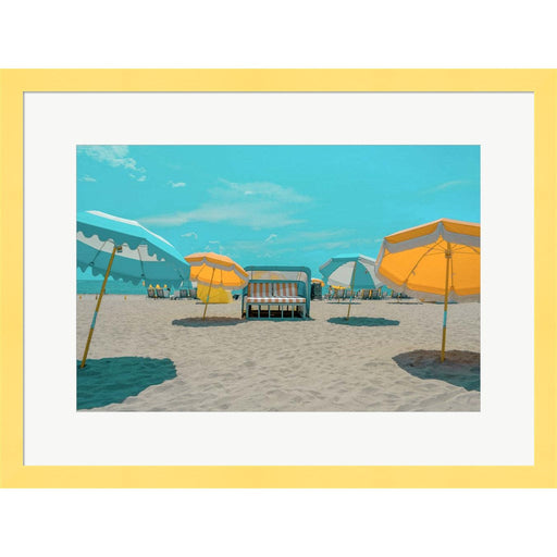 Umbrellas No. 2 by Carlos Vargas, Framed Art