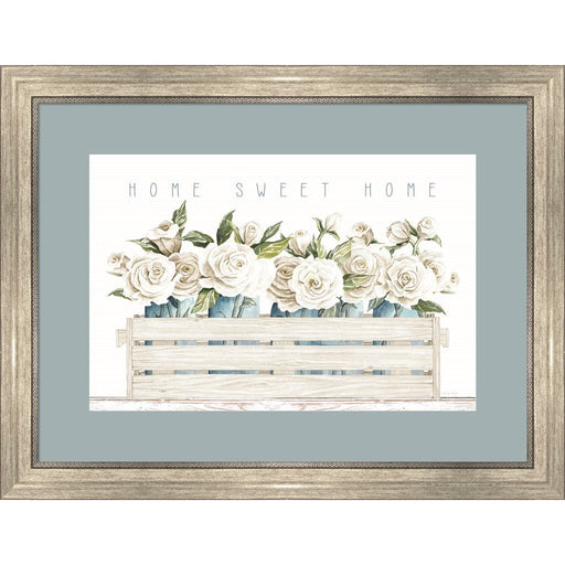 Home Sweet Home Roses by Cindy Jacobs, Framed Art