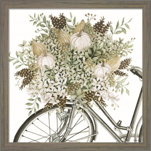Bountiful Basket on a Bike I by Cindy Jacobs, Framed Art