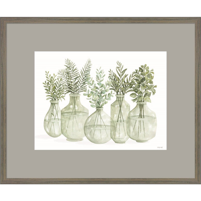 Simply Sage I by Cindy Jacobs, Framed Art