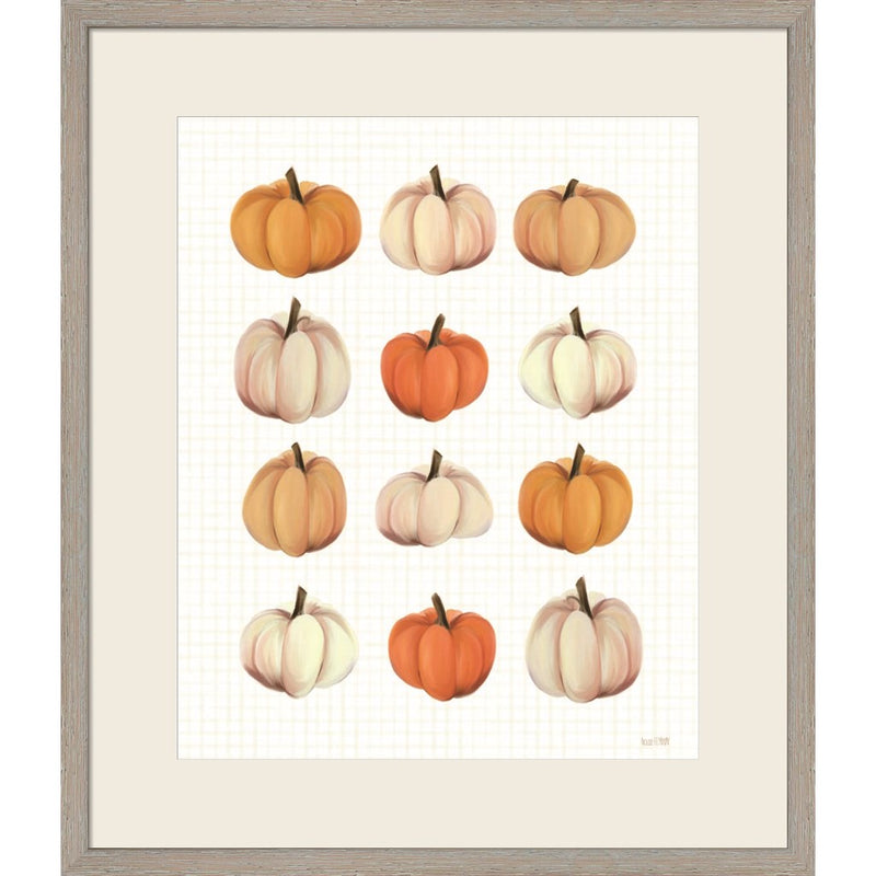 Lots of Pumpkins by House Fenway, Framed Art
