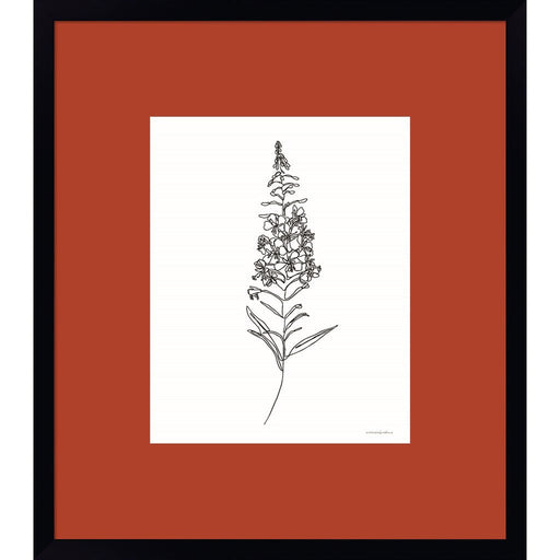 Fireweed by Kamdon Kreations, Framed Art